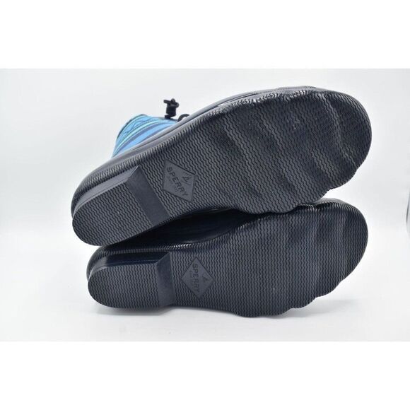 Sperry Top Sider Womens Size 7.5 Syren Gulf Playa Navy Blue Duck Boots - Picture 11 of 13